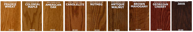 Stains from General Finishes