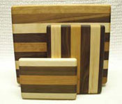 cherry, black walnut, and maple