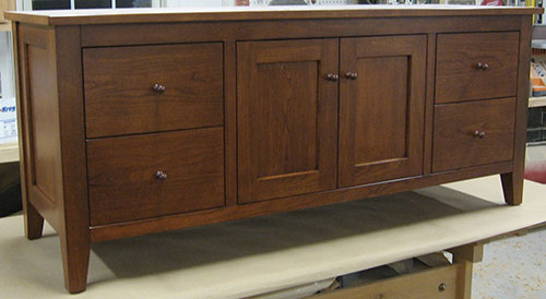 media console