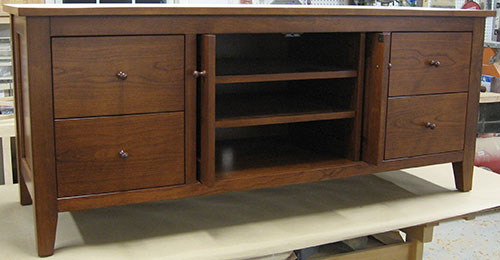 media console
