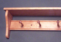 Cherry with short shelf supports