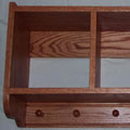 Shaker Wall Storage Cubby