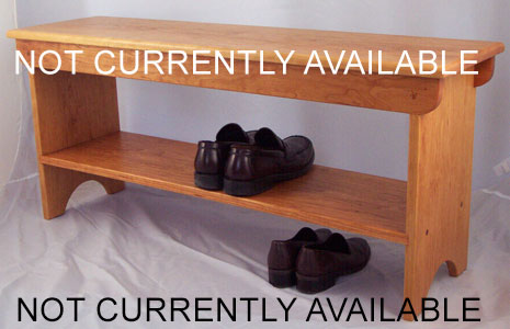 Cherry Shoe Bench